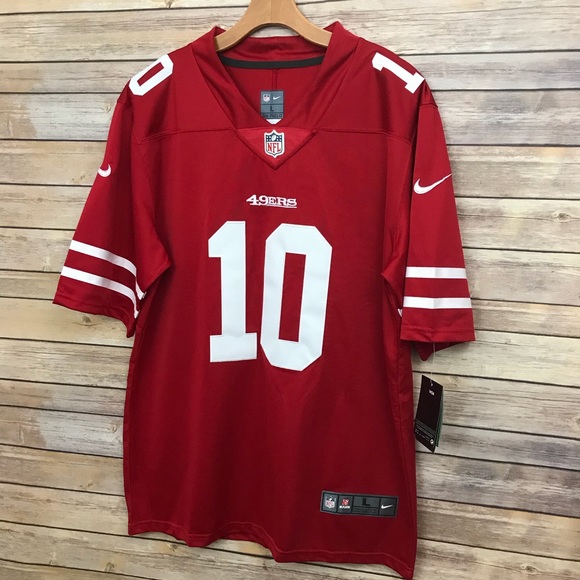 San Francisco 49ers jimmy garoppolo #10 QB Jersey - Picture 2 of 8
